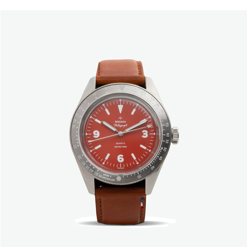 Pulsograph Quartz Rouge terracotta
