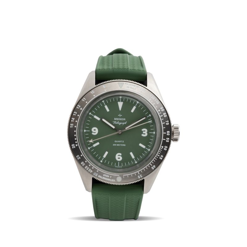 Pulsograph Quartz Vert Felgrau