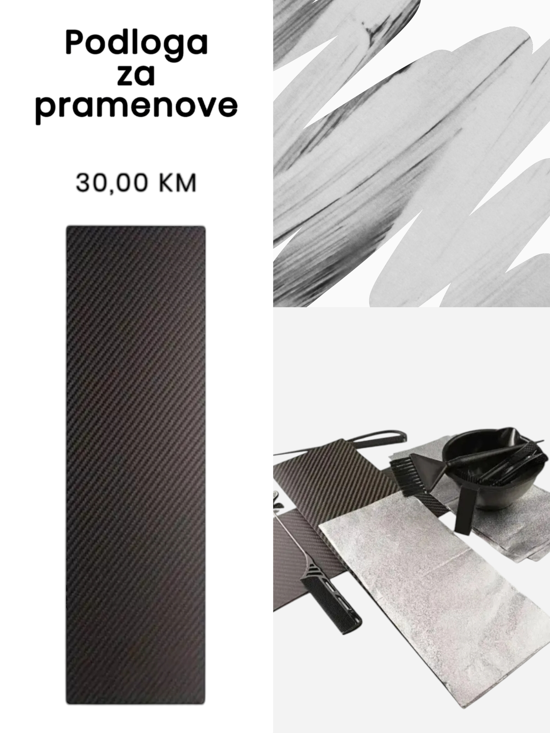 Podloga za pramenove