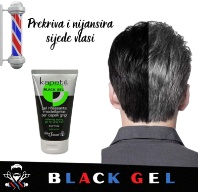 KAPETIL - GEL U CRNOJ BOJI (150ml)