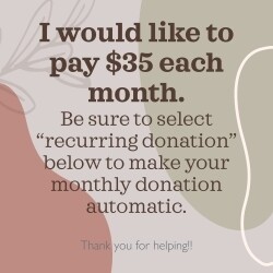 MONTHLY PAYMENTS DOMINICAN CHILD