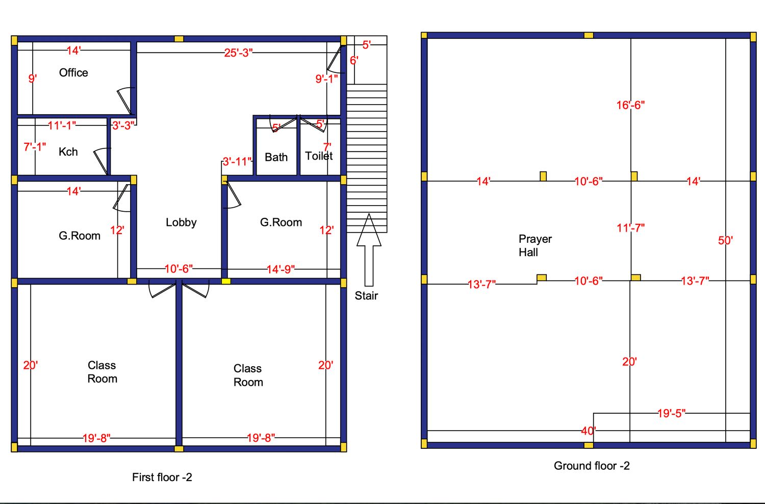Mother Church Ministry Building &amp; Pastor's Apartment