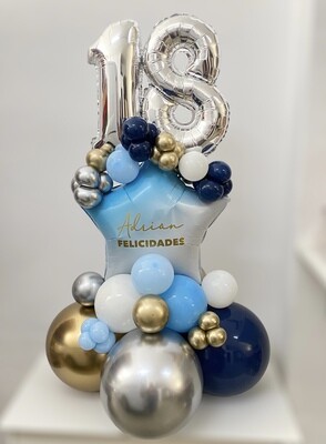 Arreglo de globos-Bouquet Estrella