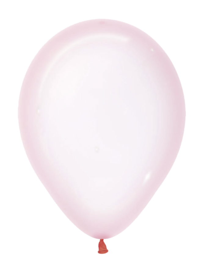Solido Cristal Pastel Rosado (Redondo)