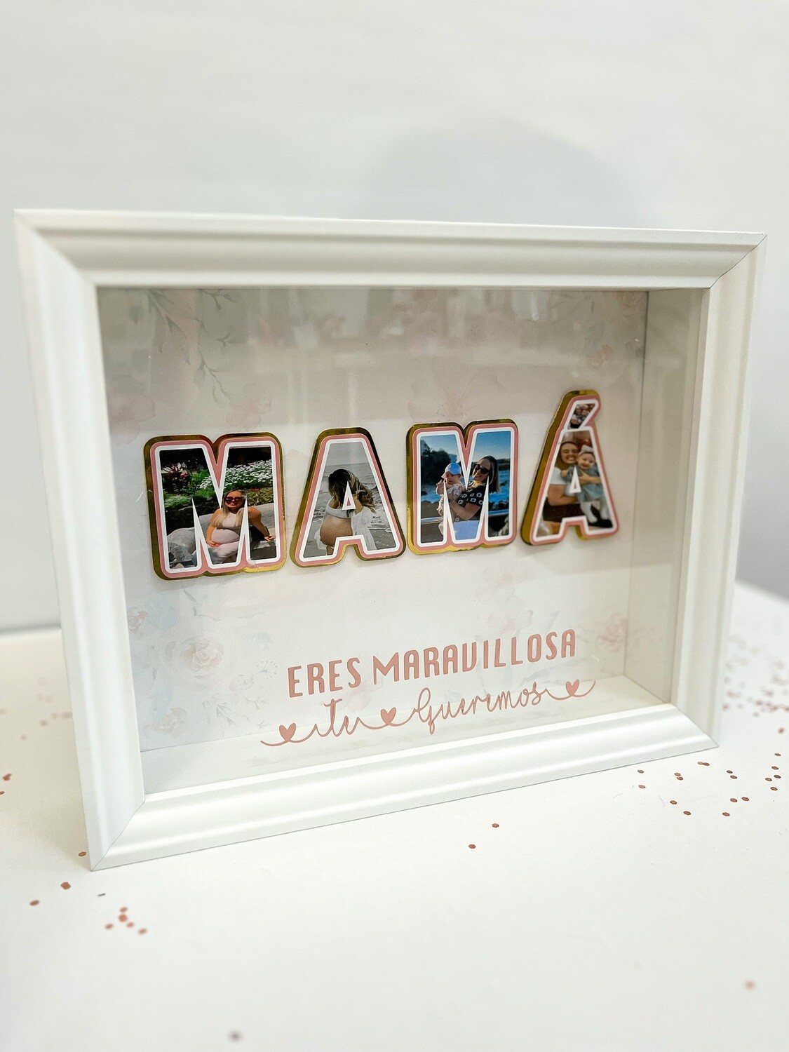 Cuadro mamá con fotos!
