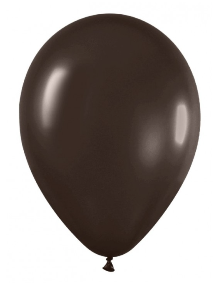 Solido Metalizado Chocolate (Redondo)