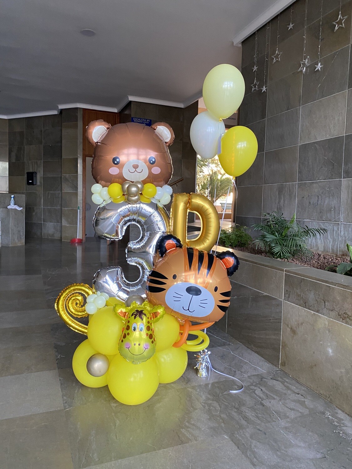 Arreglo de globos- Bouquet de animales