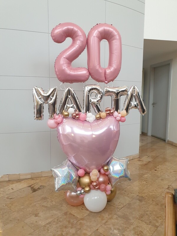 Arreglo de globos-Bouquet de globos