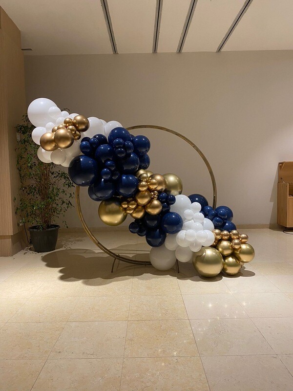 Arco - Estructura Aro Globos Diagonal