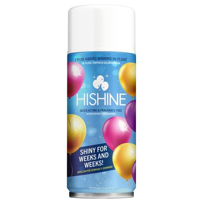 HI-SHINE - Aerosol de globo de 12 onzas