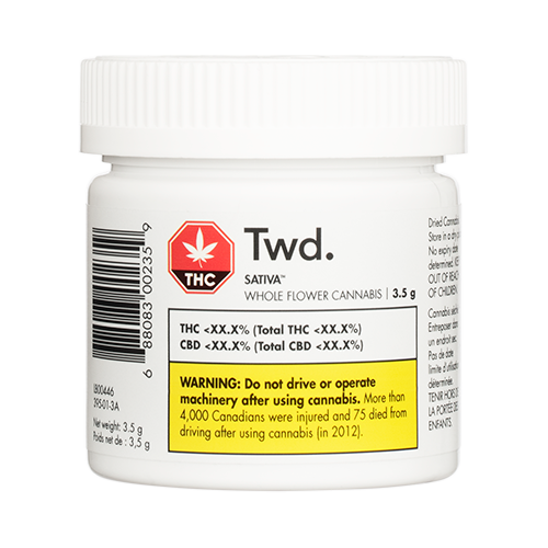 TWD.
Twd. Sativa
Whole Flower