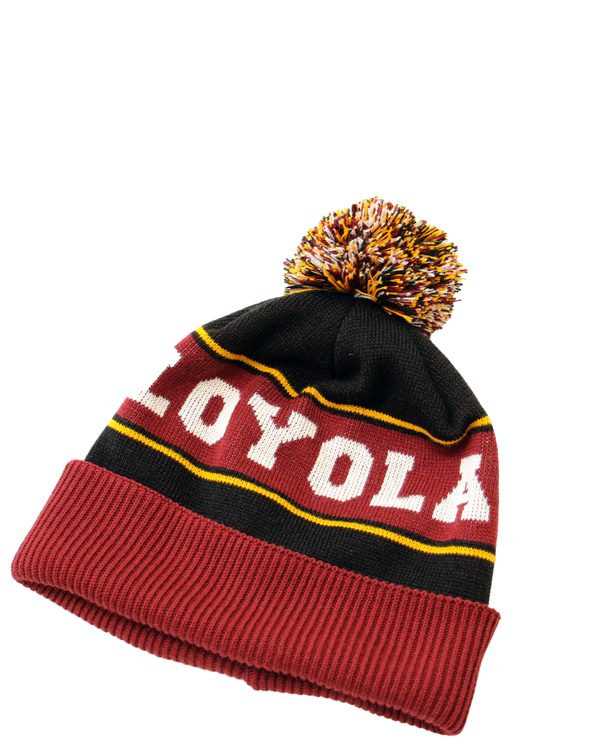 Tuque tricotée avec pompon