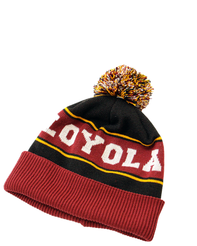 Tuque tricotée avec pompon
