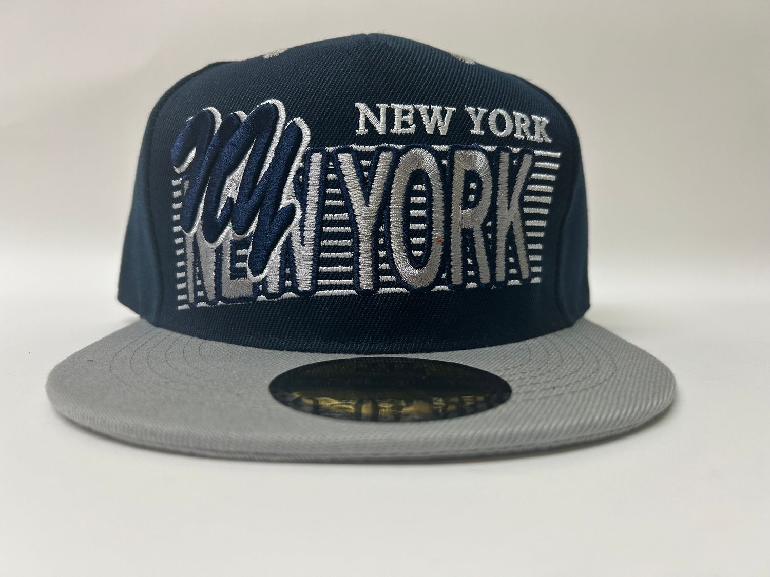 New York Snapback Blue/Gray
