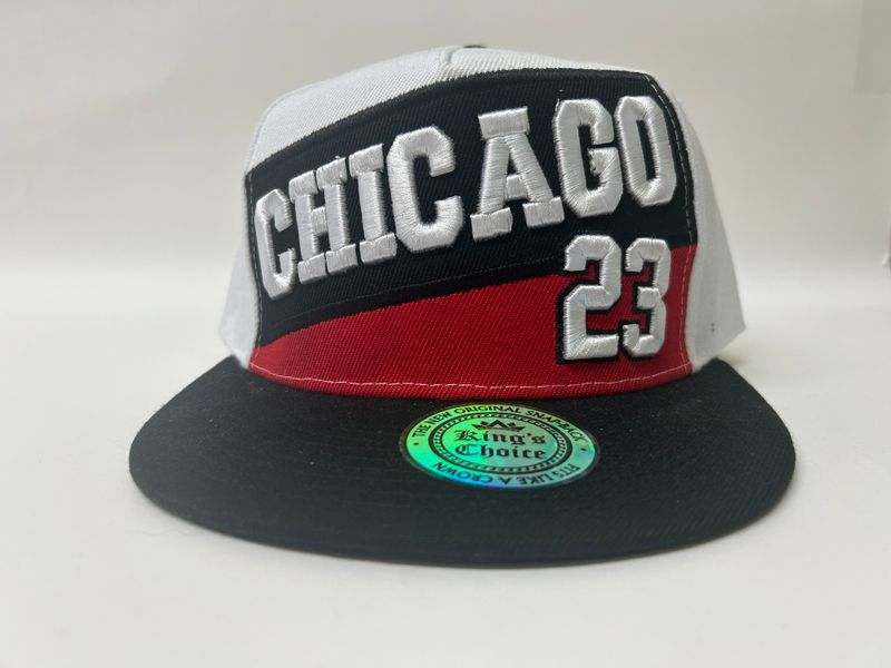 Chicago Snapback Black/Red/White