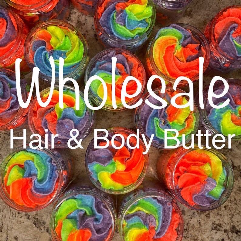 Wholesale Thick Whipped Hair and Body Butter with Shea &amp; Cocoa Butter