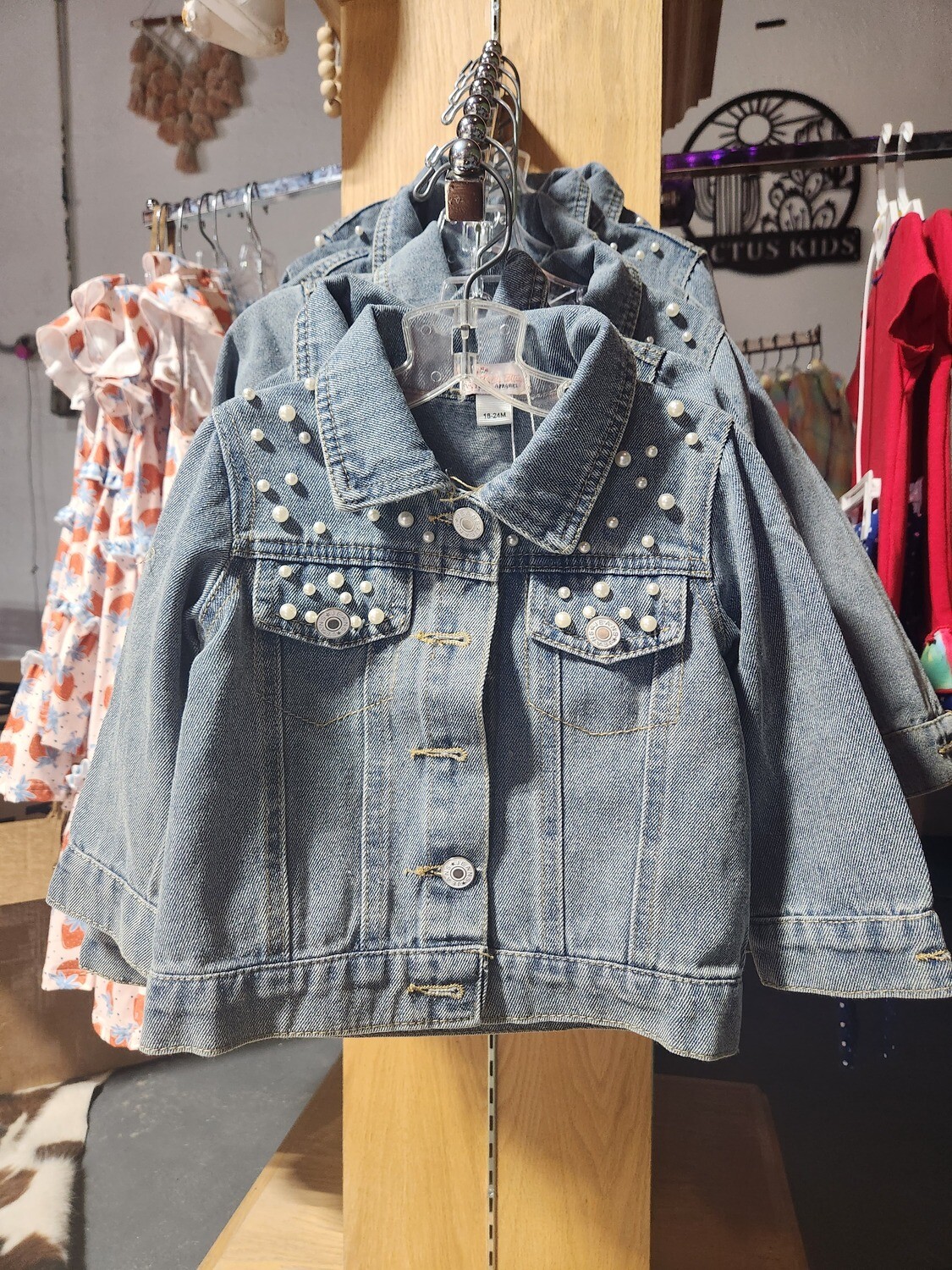 Pearl Denim Jacket