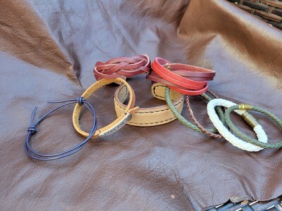 Handcrafted Leather Bracelets