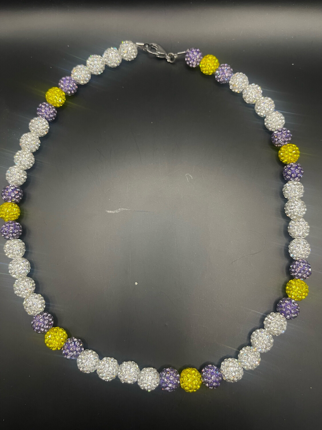 White,Purple &amp; Yellow 💜💛⚪️