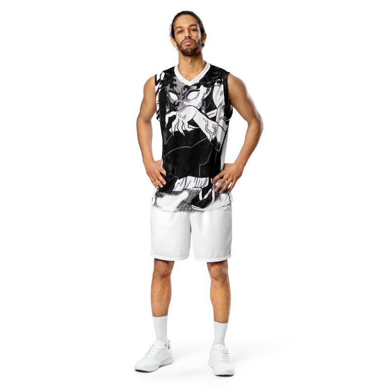 demon tanjiro unisex basketball jersey