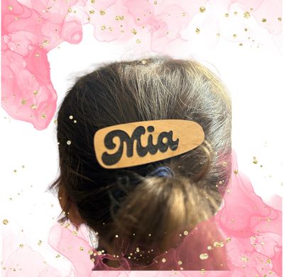 Custom Hair Barrettes