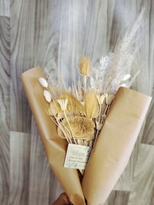 White Sands Handwrap Forever Arrangement - Local Flower Delivery