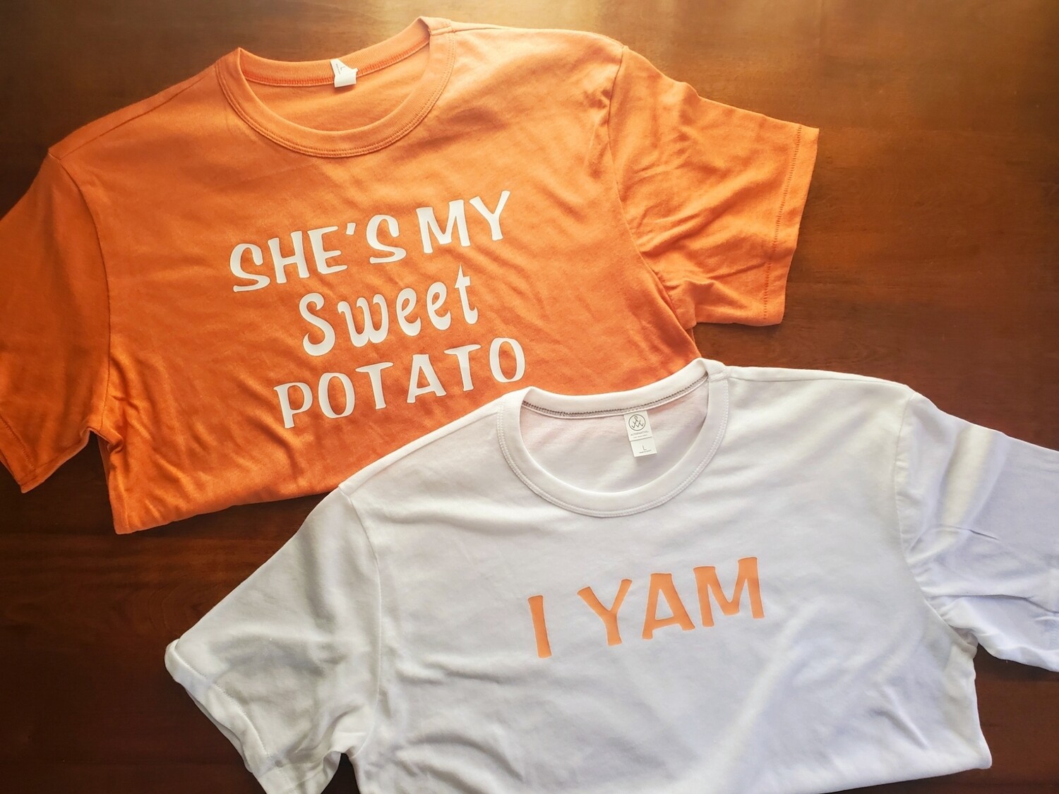 She&#39;s My Sweet Potato, I Yam Couples Shirt - T-Shirt