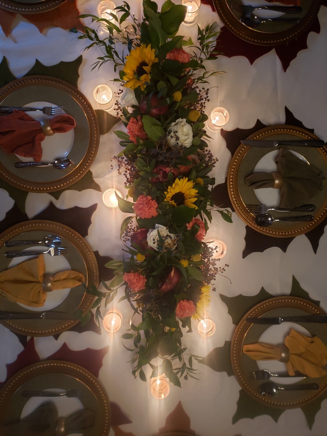 Large Thanksgiving Arrangement - Local Flower Delivery