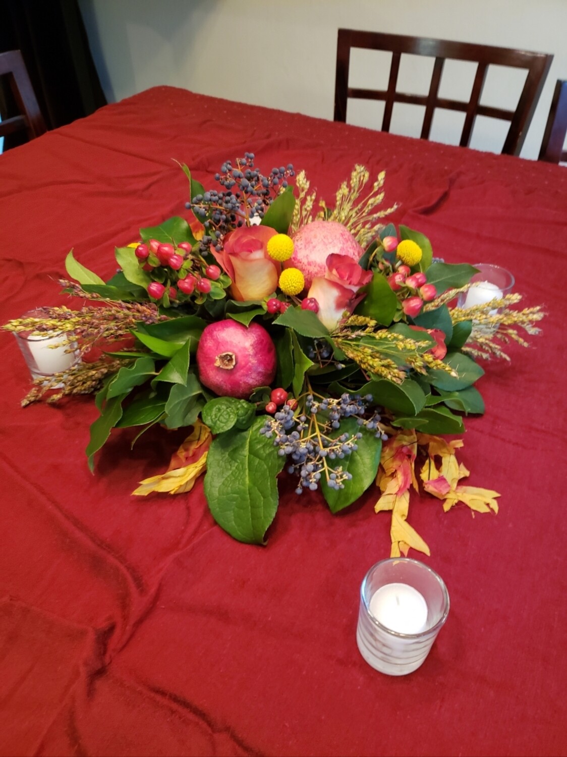 Thanksgiving Centerpiece - Small - Local Flower Delivery