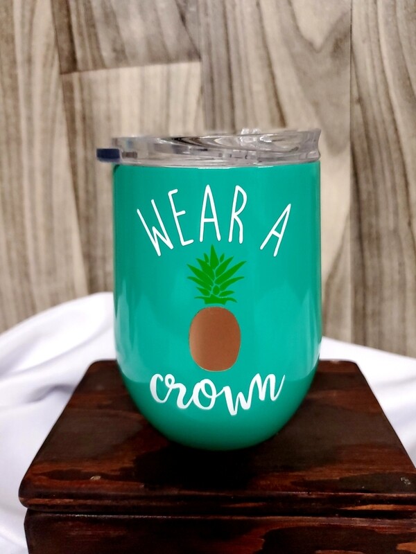 Wear a Crown Sticker