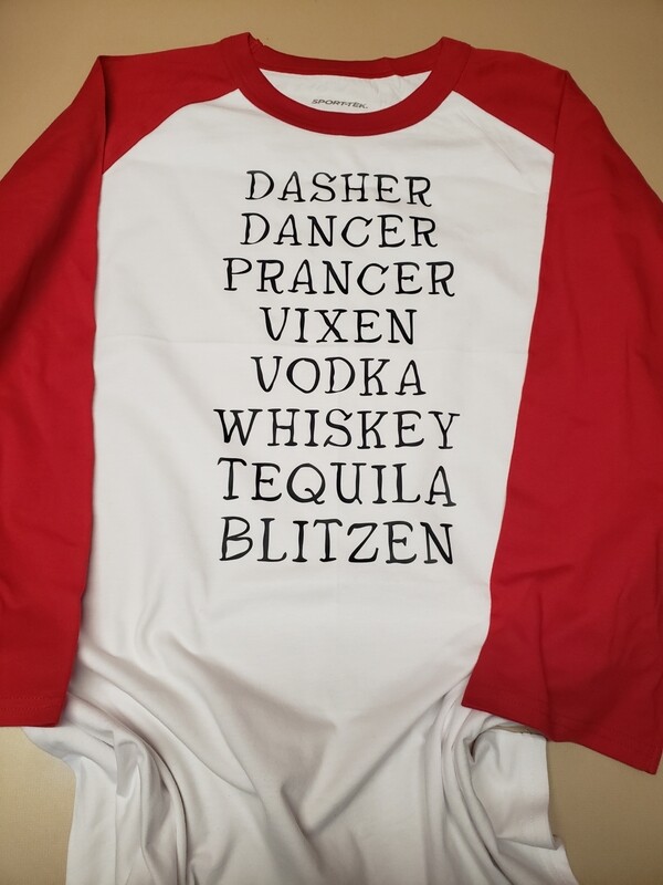 Dasher, Dancer, Prancer, Vixen Custom - T-Shirt, Sweatshirt, Tank, Apron