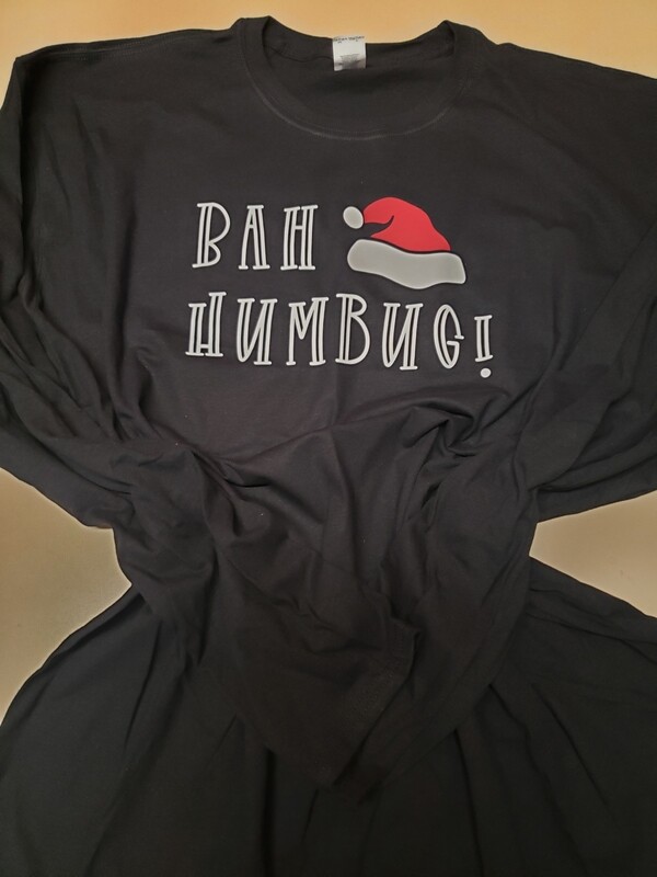 Bah Humbug! - T-Shirt, Sweatshirt, Tank, Apron