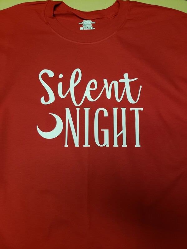 Silent Night - T-Shirt, Sweatshirt, Tank, Apron