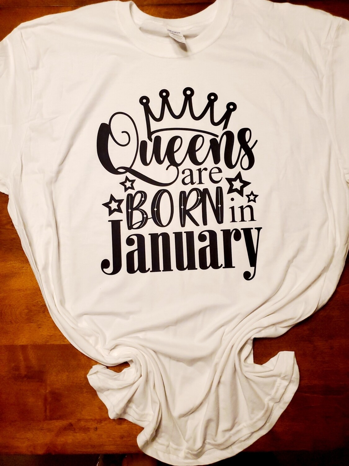 Queens are Born in January  - T-Shirt, Sweatshirt, Tank, Apron