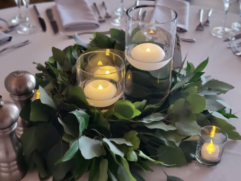 Trio of Vases Centerpiece