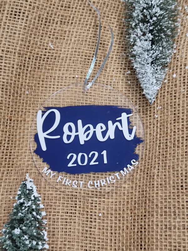 My First Christmas Baby Ornament