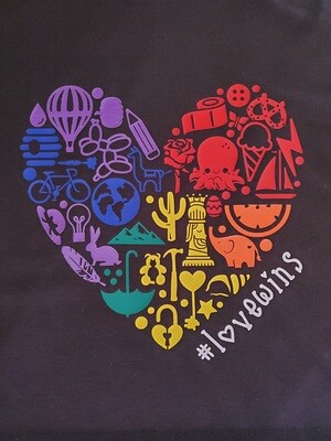 Love Wins (#lovewins) T-Shirt, Sweatshirt, Tank, Apron