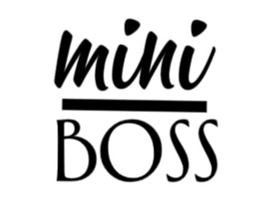 Mini Boss -Infant Toddler Youth Onesie, T-shirt, Sweatshirt