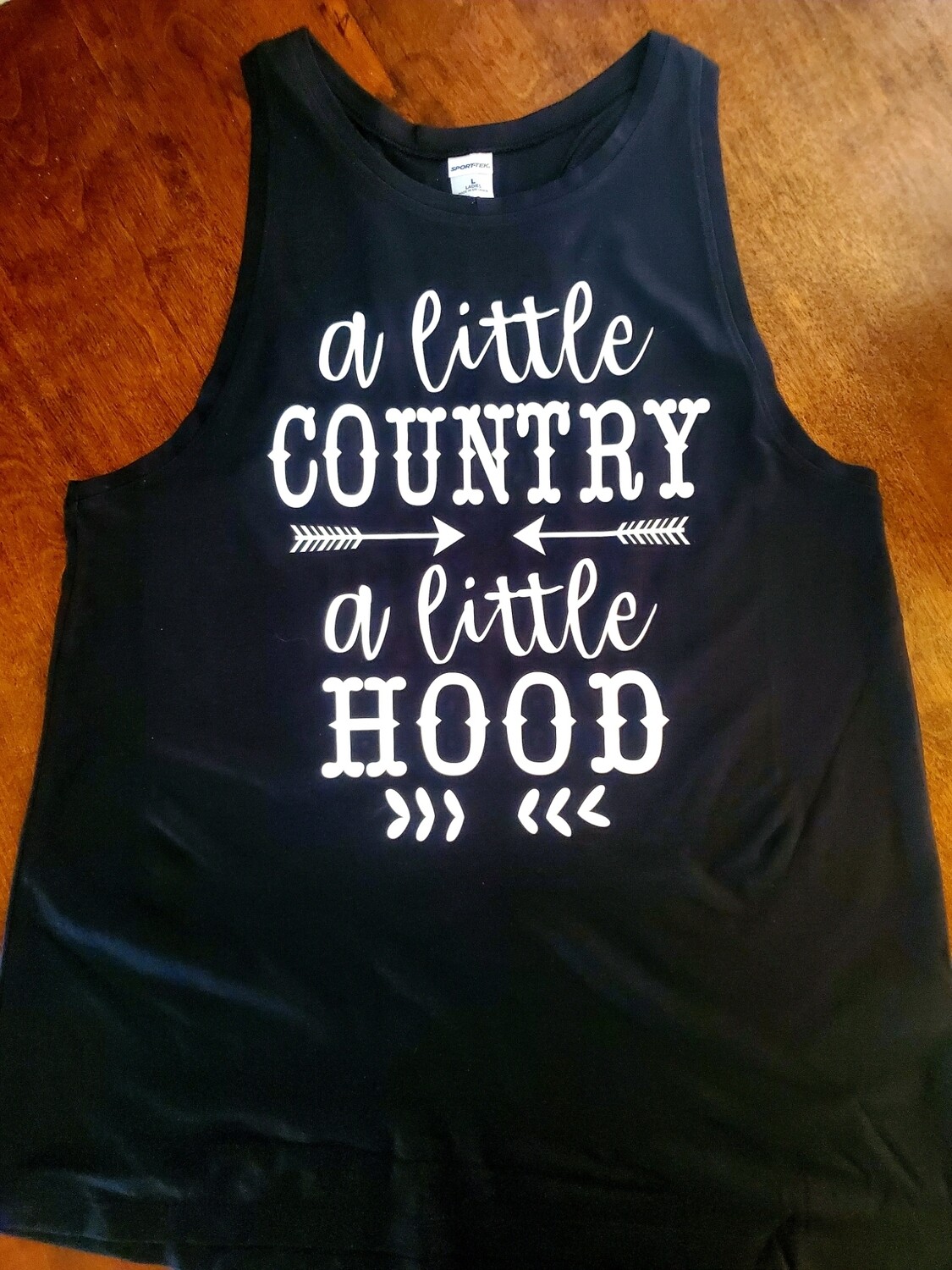 A Little Country, A Little Hood - T-Shirt, Sweatshirt, Tank, Apron