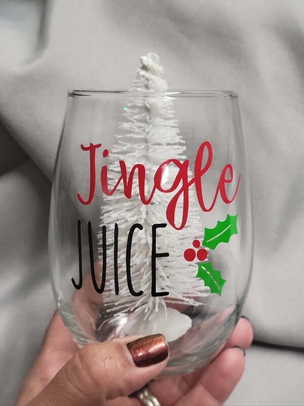 Jingle Juice Adhesive Glasses
