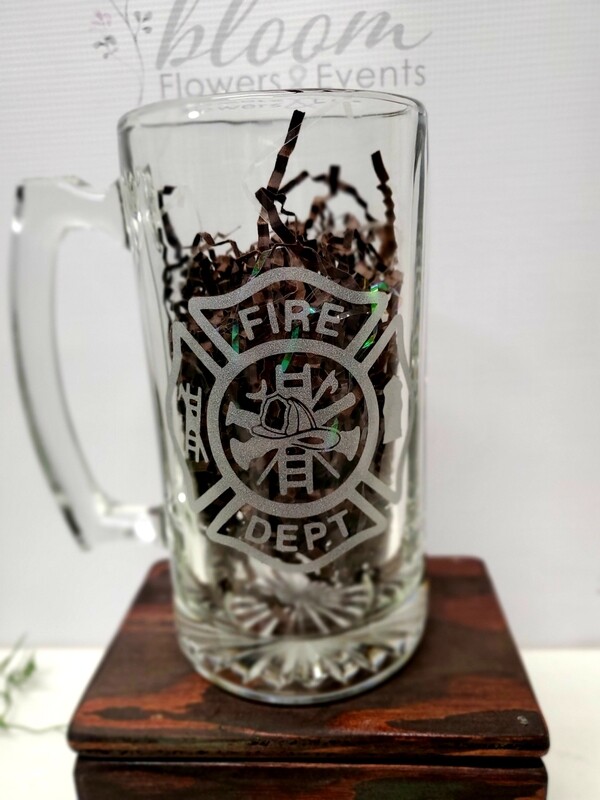 Fire Department Crest Glasses