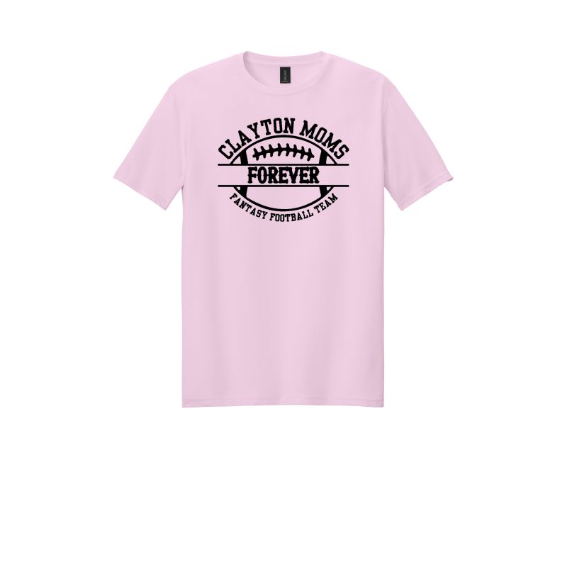 Clayton Moms Fantasy Football Team T-Shirt