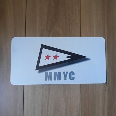 M&M Yacht Club Logo License Plate