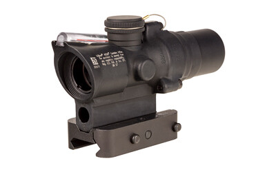 Trijicon, ACOG ECOS, 4X32mm Dual Illuminated Red Crosshair 5.56 Reticle, w/ 3.25 RMR - FDE