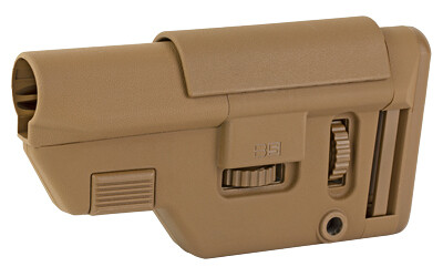 B5 Systems, Collapsible Precision Stock, Medium Length - Coyote Brown