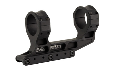 Unity, FAST, LPVO Mount, 2.05&quot; Height, Fits 34MM Tube - Black