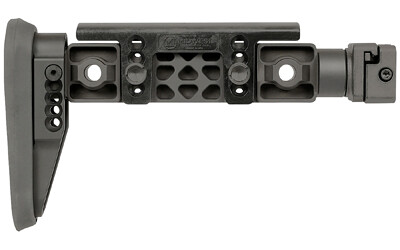 Midwest Industries, Alpha Fixed Beam Stock, Fits AK47 and Others, 1913 Folding Stock Pic Adapter - Black