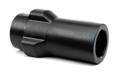 Angstadt Arms, Muzzle Adapter, 9mm, 3 Lug, 1/2x28 - Black