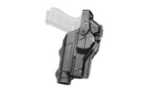 Rapid Force, Duty Holster L3, RH, Fits Many Glock Models (see full description) - Black