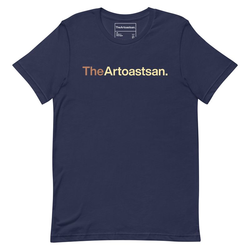 Original TheArtoastsan. (Navy Tee)